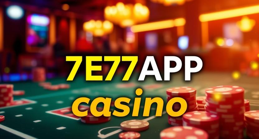 Variety of slot machines available on 7E77APP