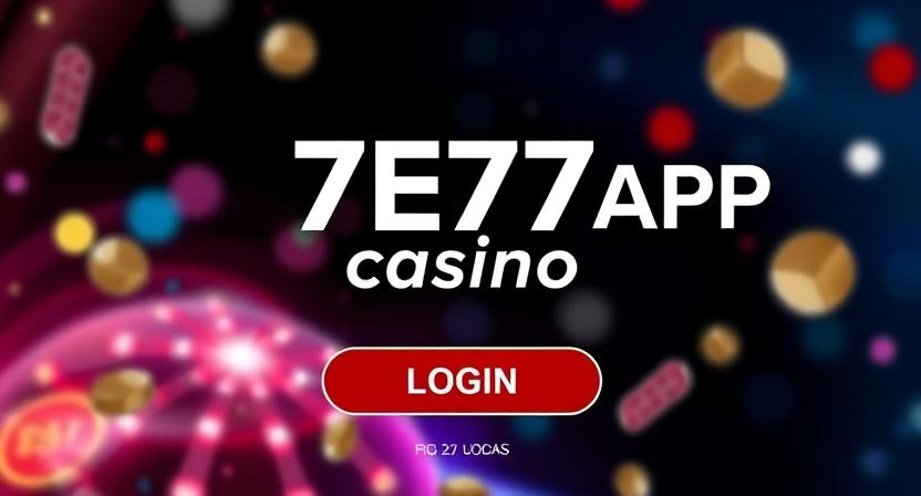 Account dashboard after 7E77APP login